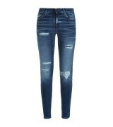 Donna | 7 For All Mankind Mid Rise Distressed Skinny Jeans