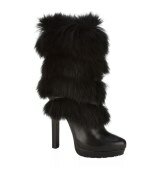 Donna Scarpe | Alexander McQueen Layered Fur Boot