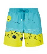 Uomo | Vilebrequin Beach Sketch Print Moorea Swim Shorts